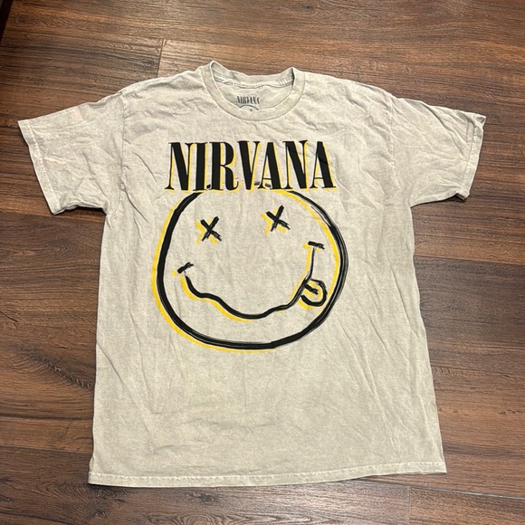 Nirvana NWOT Short Sleeves Tee, 100% Cotton. - Picture 1 of 5
